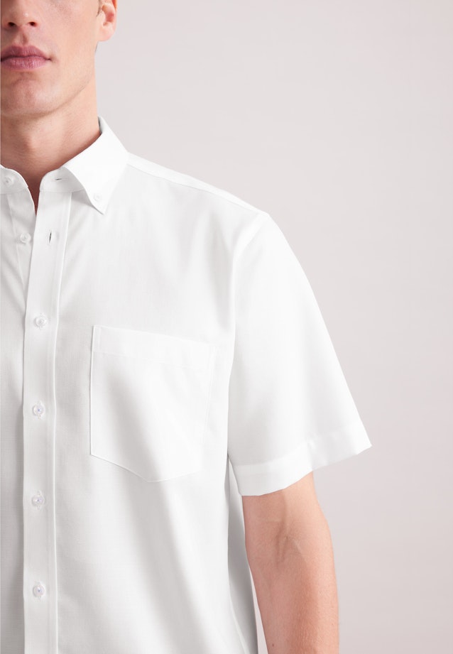 Comfort Chemise d'affaires Structure in Blanc |  Seidensticker Onlineshop