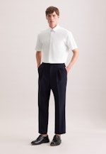 Comfort Chemise d'affaires Structure in Blanc |  Seidensticker Onlineshop