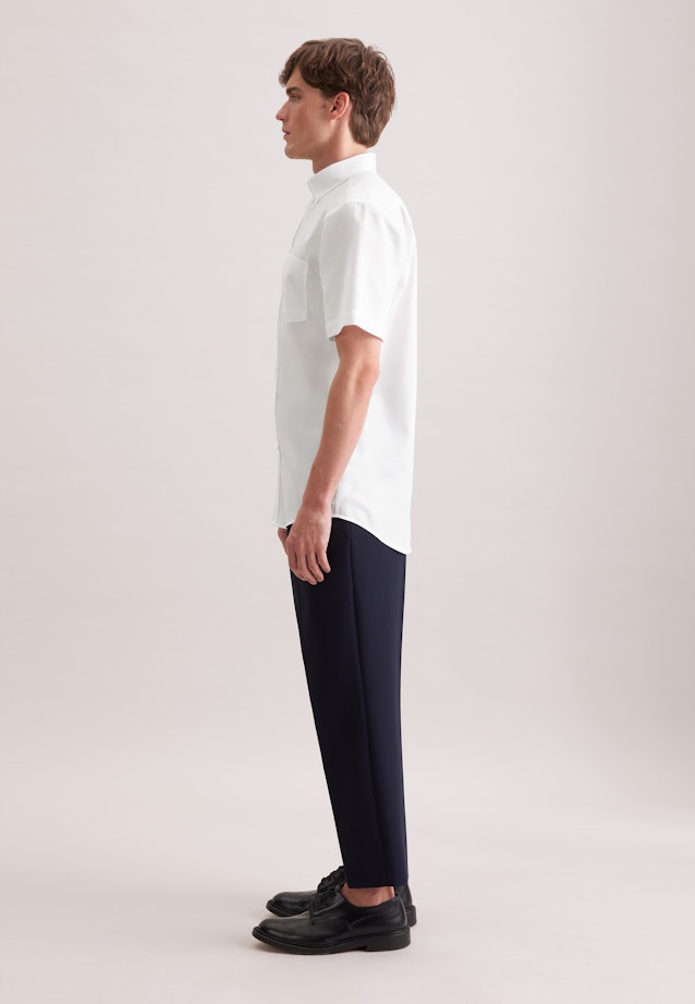 Comfort Chemise d'affaires Structure in Blanc |  Seidensticker Onlineshop