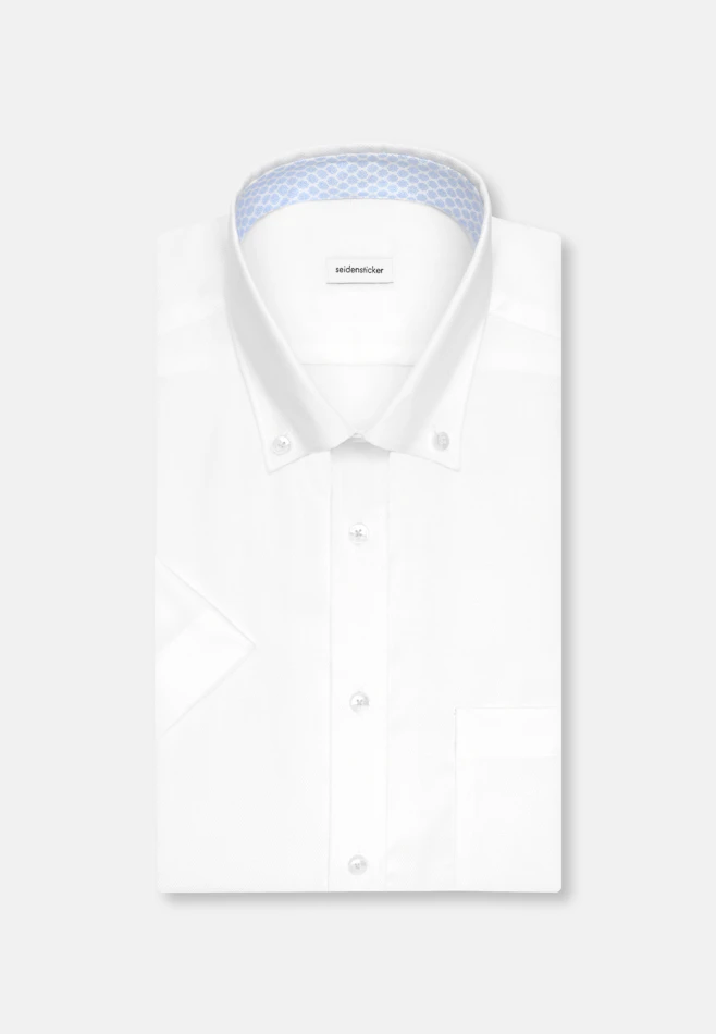 Comfort Business Hemd Struktur in Weiß | Seidensticker Onlineshop
