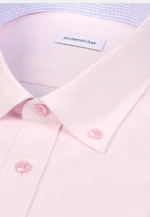 Comfort Business Hemd Struktur in Rosa |  Seidensticker Onlineshop