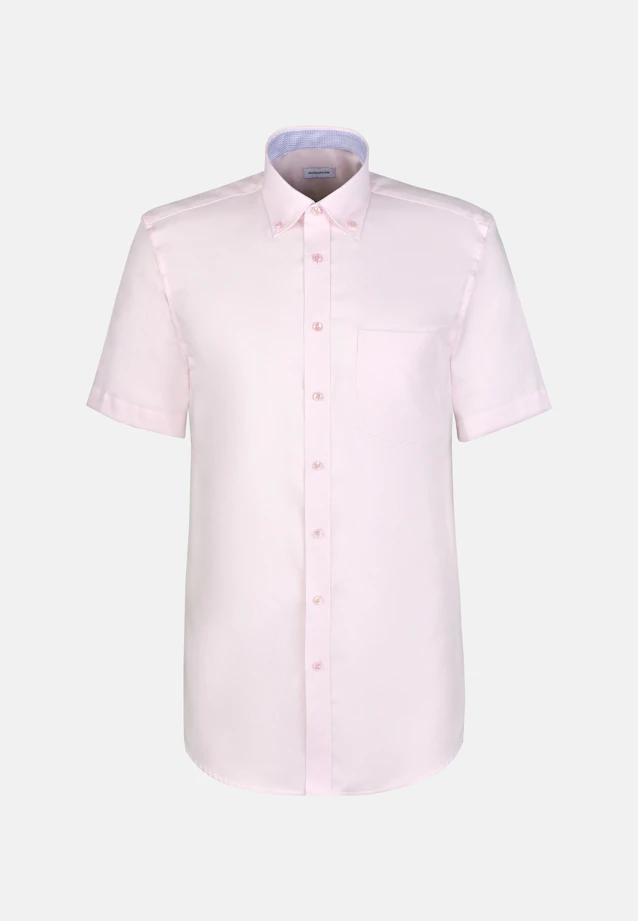 Comfort Business Hemd Struktur in Rosa |  Seidensticker Onlineshop