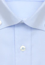 Comfort Business Hemd Struktur in Hellblau |  Seidensticker Onlineshop