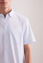 Comfort Business Hemd Struktur in Hellblau |  Seidensticker Onlineshop