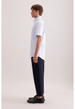 Comfort Chemise d'affaires Structure in Bleu Clair |  Seidensticker Onlineshop