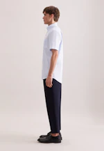 Comfort Business Hemd Struktur in Hellblau |  Seidensticker Onlineshop