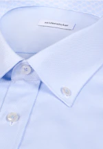Comfort Business Hemd Struktur in Hellblau |  Seidensticker Onlineshop