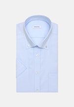 Comfort Chemise d'affaires Structure in Bleu Clair |  Seidensticker Onlineshop