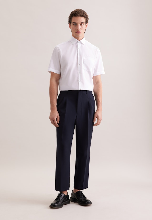 Regular Business Hemd Uni in Weiß |  Seidensticker Onlineshop