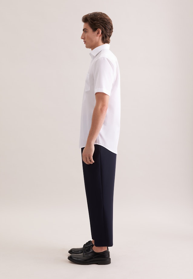 Regular Business Hemd Uni in Weiß |  Seidensticker Onlineshop