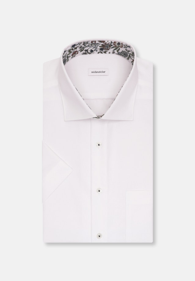 Regular Business Hemd Uni in Weiß |  Seidensticker Onlineshop