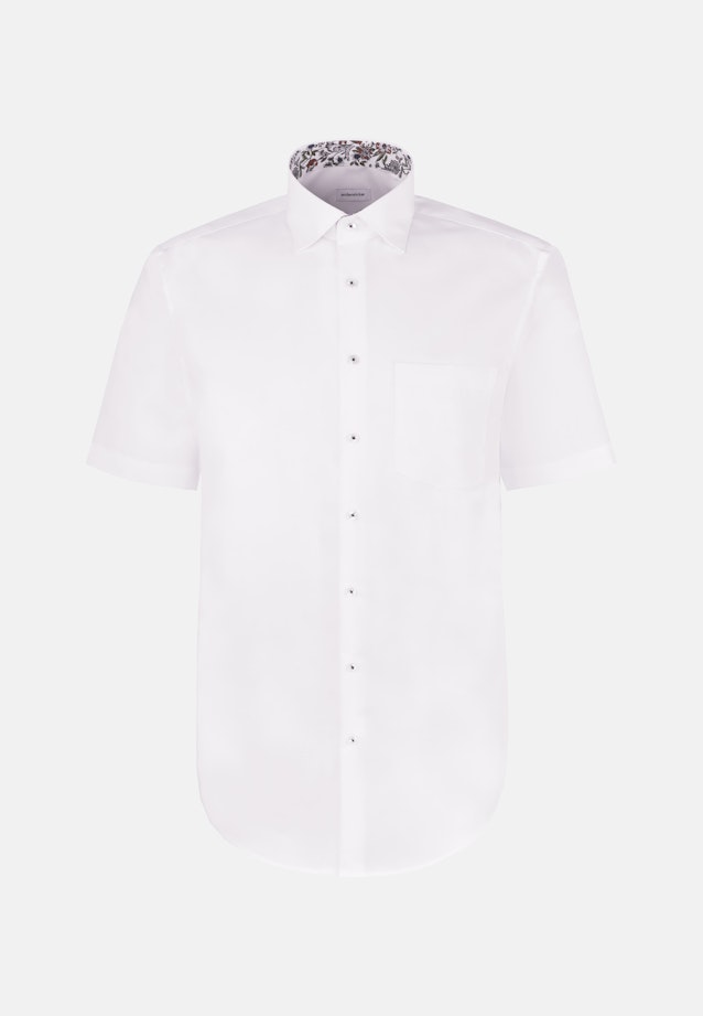 Regular Business Hemd Uni in Weiß |  Seidensticker Onlineshop