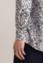 Comfort Business Hemd Druck in Grün |  Seidensticker Onlineshop