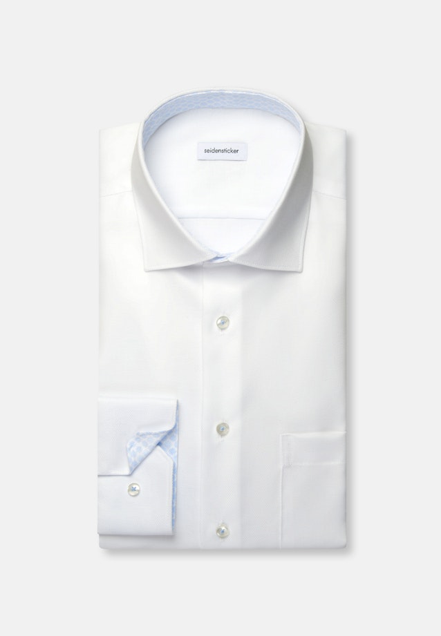 Regular Chemise d'affaires Structure in Blanc |  Seidensticker Onlineshop