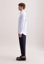 Regular Business shirt Structure in Hellblau |  Seidensticker Onlineshop