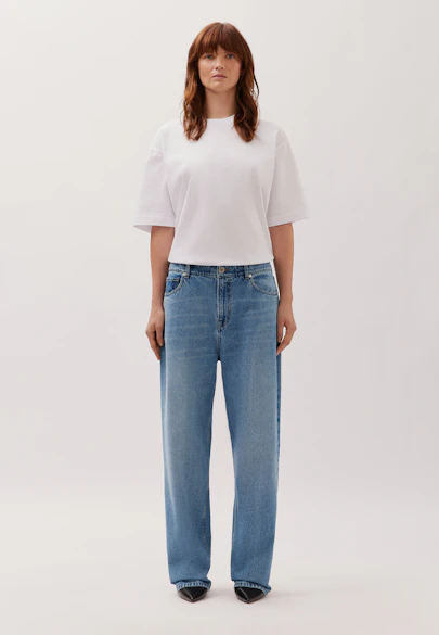 Denim bleu à 5 poches courte in Bleu Foncé |  Seidensticker Onlineshop