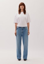 5-Pocket Blue Denim Cropped in Dunkelblau |  Seidensticker Onlineshop