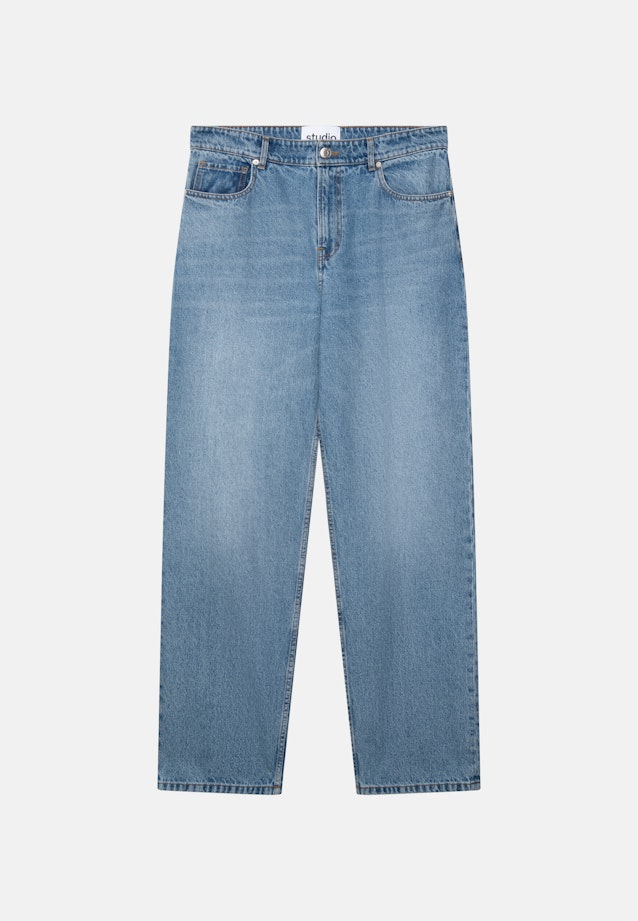 Regular 5-poches Denim Denim in Bleu Foncé |  Seidensticker Onlineshop