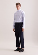 Comfort Business Hemd Struktur in Rosa |  Seidensticker Onlineshop