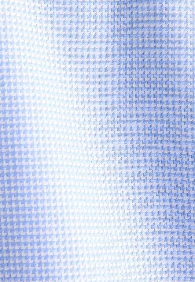 Regular Business Hemd Struktur in Mittelblau |  Seidensticker Onlineshop