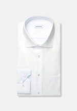 Comfort Business Hemd Struktur in Weiß |  Seidensticker Onlineshop