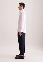 Comfort Business Hemd Struktur in Rosa |  Seidensticker Onlineshop
