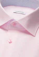 Comfort Business Hemd Struktur in Rosa |  Seidensticker Onlineshop