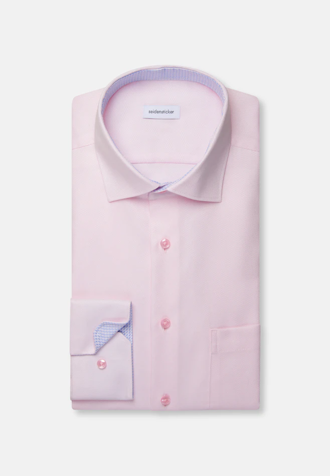 Comfort Chemise d'affaires Structure dans Rose Fuchsia | Boutique en ligne Seidensticker