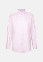 Comfort Business Hemd Struktur in Rosa |  Seidensticker Onlineshop