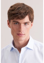 Comfort Business Hemd Struktur in Hellblau |  Seidensticker Onlineshop