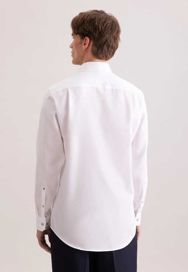 Comfort Business shirt Structure in Weiß | Seidensticker online shop