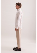 Regular Chemise en lin Rayures in Beige |  Seidensticker Onlineshop