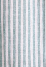 Regular Chemise en lin Rayures in Turquoise |  Seidensticker Onlineshop