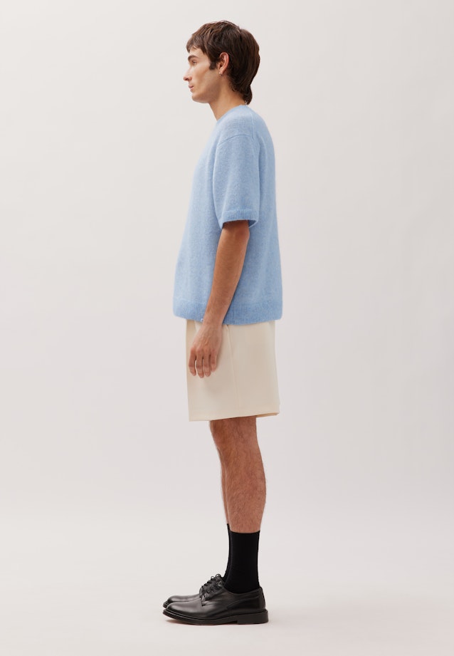 Oversized T-Shirt en maille Uni in Bleu Clair |  Seidensticker Onlineshop