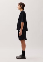 Regular T-Shirt en maille Uni in Noir |  Seidensticker Onlineshop