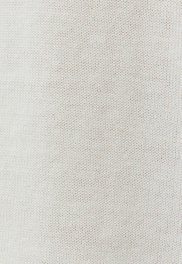 Regular Polo en maille Uni in Ecru |  Seidensticker Onlineshop