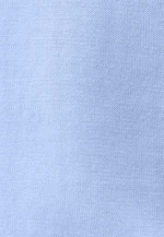 Kurzarm Poloshirt aus Baumwolle/Seide in Hellblau |  Seidensticker Onlineshop