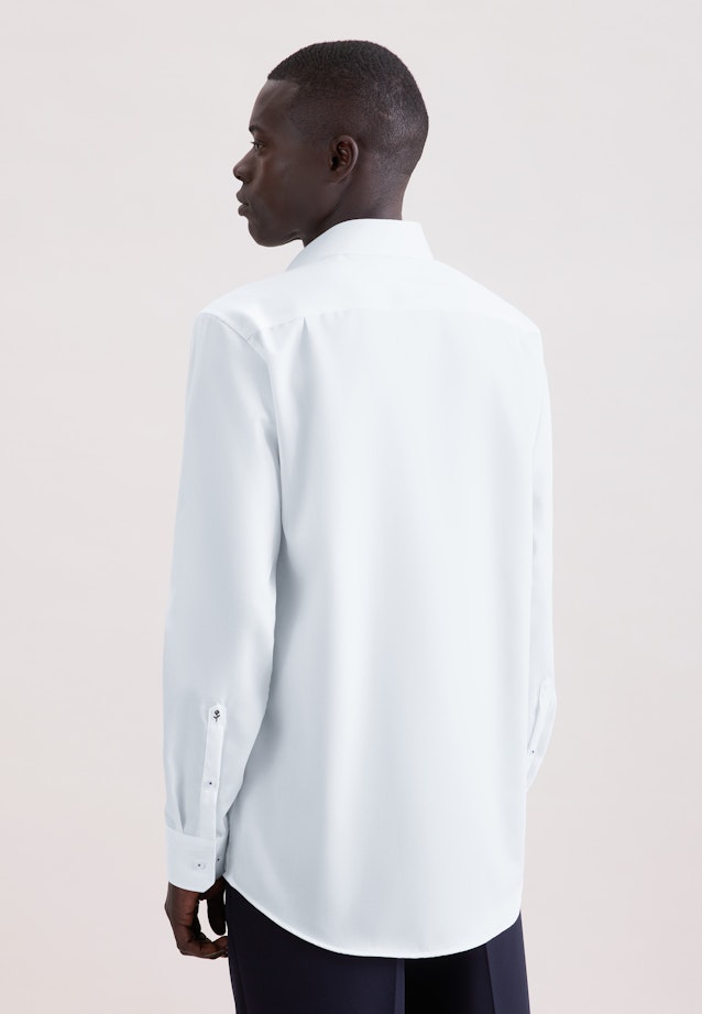 Regular Business Hemd Uni in Weiß |  Seidensticker Onlineshop