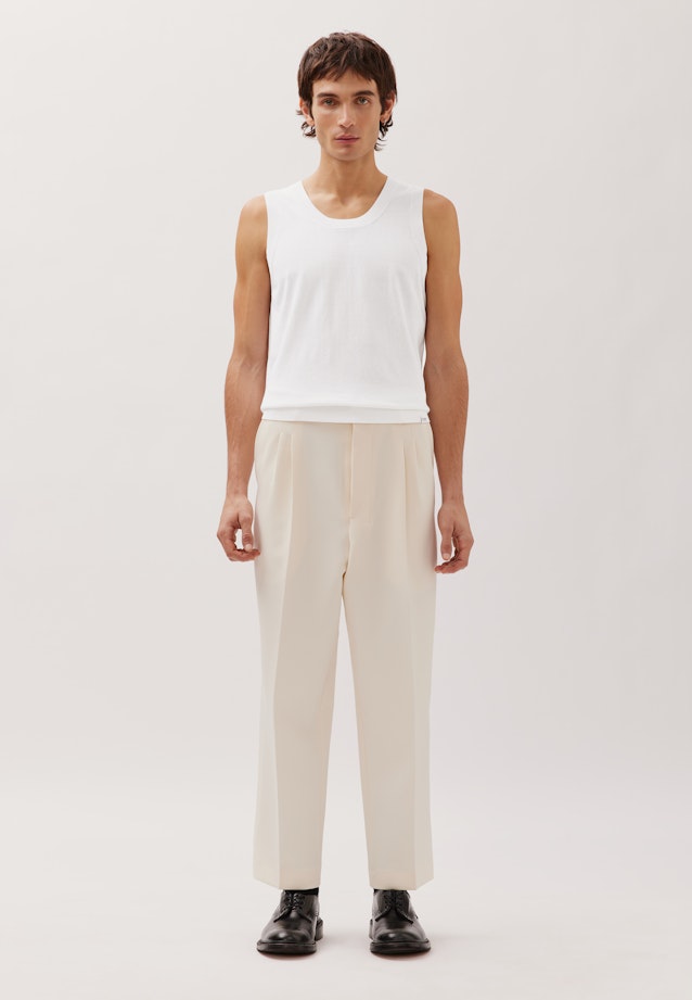 Regular haut Uni in Blanc |  Seidensticker Onlineshop