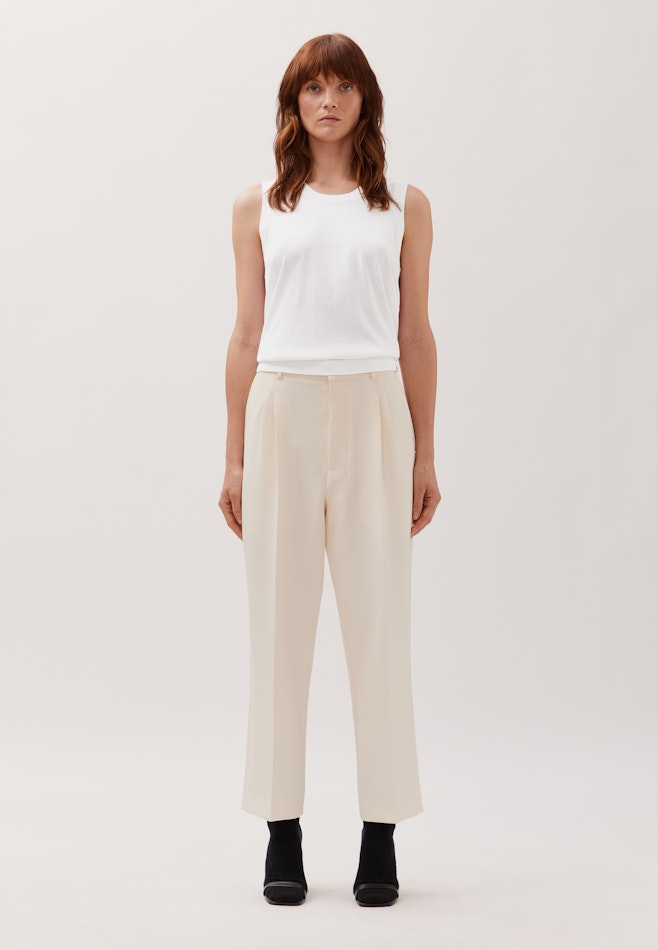 Regular haut Uni dans Blanc | Boutique en ligne Seidensticker