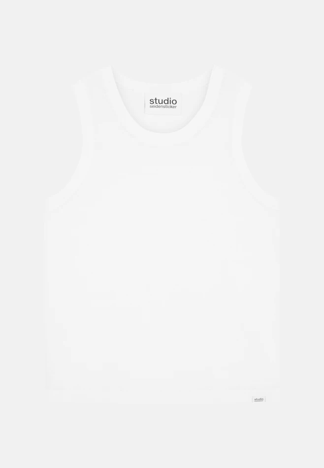 Tanktop aus Baumwolle/Seide in Weiß | Seidensticker Onlineshop