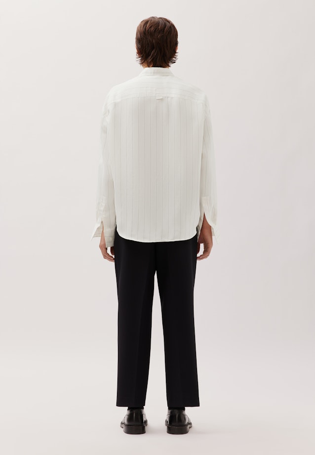 Oversized Chemise à la mode Uni in Ecru |  Seidensticker Onlineshop