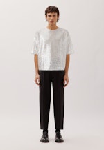 T-shirt Paillettes in Ecru |  Seidensticker Onlineshop