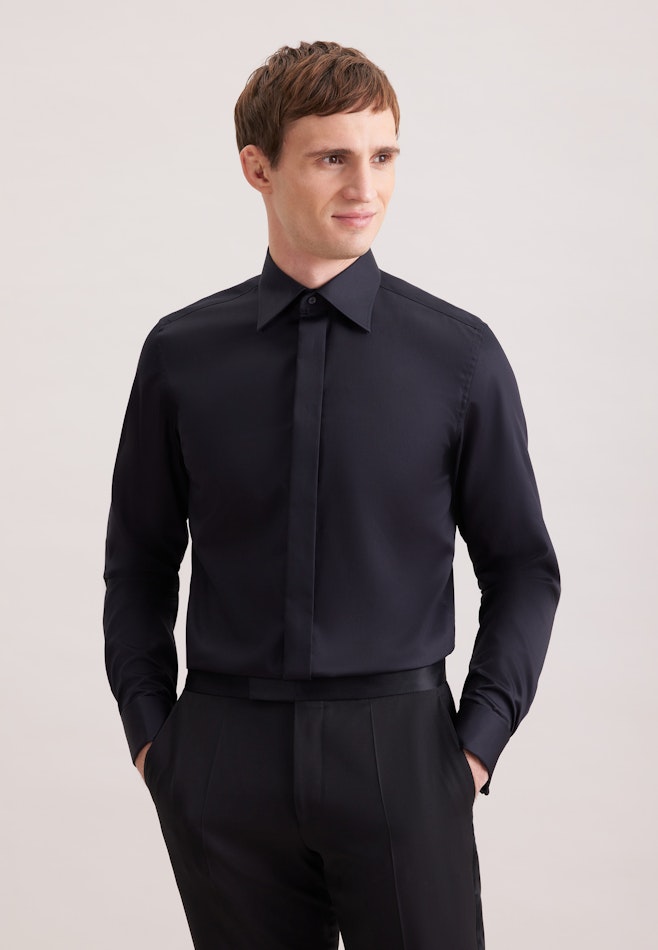 Slim Gala Uni in Schwarz | Seidensticker Onlineshop