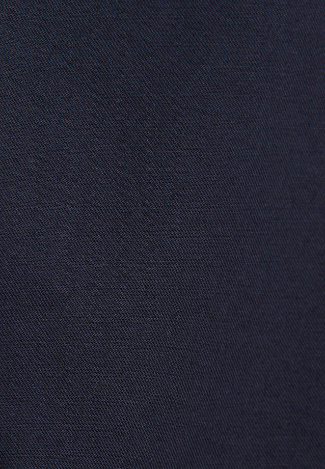 Regular Chemise décontractée Uni in Bleu Foncé |  Seidensticker Onlineshop