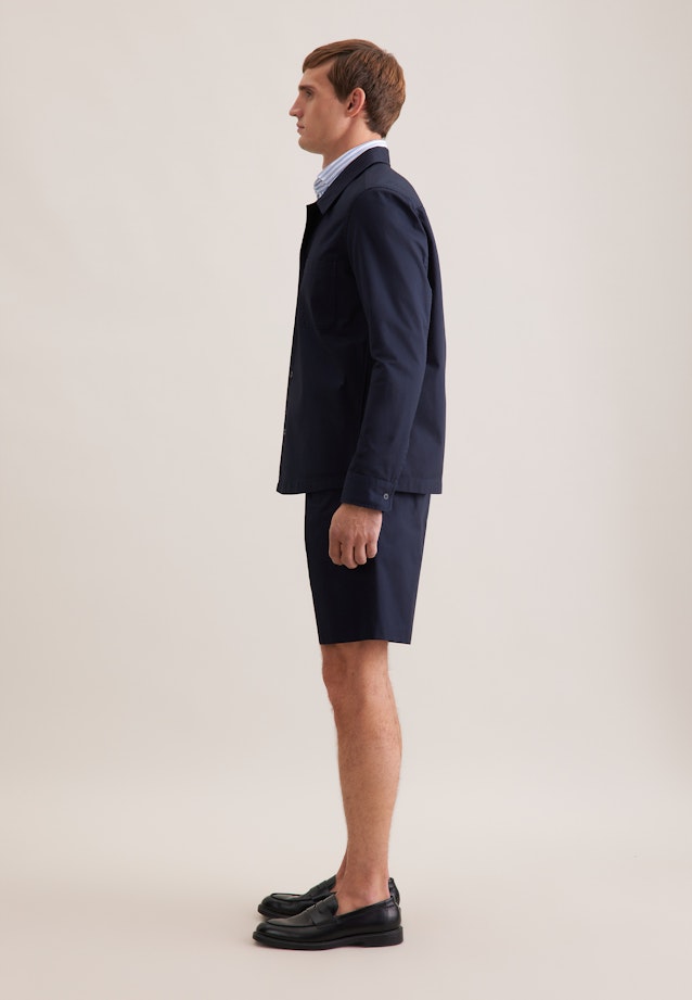 Regular Casual Hemd Uni in Dunkelblau |  Seidensticker Onlineshop