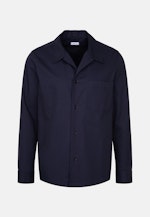 Regular Casual Hemd Uni in Dunkelblau |  Seidensticker Onlineshop