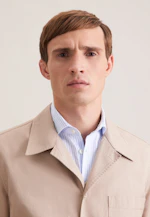 Regular Casual Hemd Uni in Beige |  Seidensticker Onlineshop