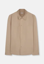 Regular Casual Hemd Uni in Beige |  Seidensticker Onlineshop