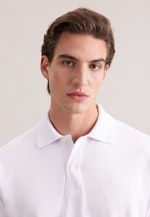 Regular Polo Uni in Weiß |  Seidensticker Onlineshop